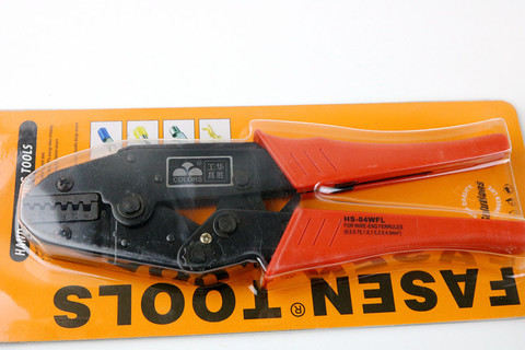 Crimping pliers HS-04WFL terminal wiring clamp Cold-press terminal crimping pliers 0.5-4mm2 ► Photo 1/1