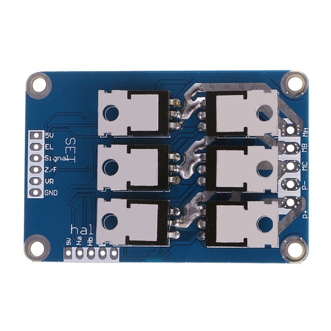 High quality  New DC 12V-36V 15A 500W Brushless Motor Controller Hall BLDC Driver Board ► Photo 1/6