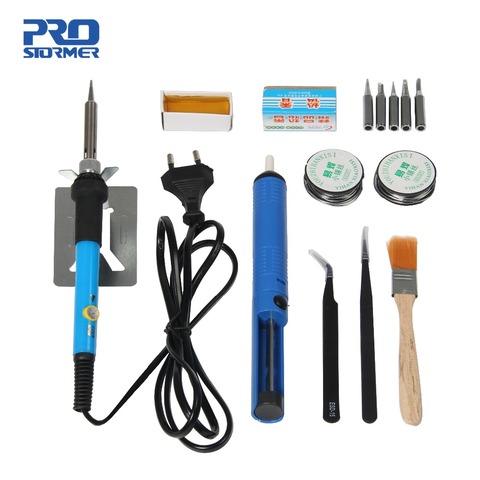 PROSTORMER 60W electric iron sleeve thermostat welding repair tool circuit board Heat Pencil kit 110/220V ► Photo 1/6