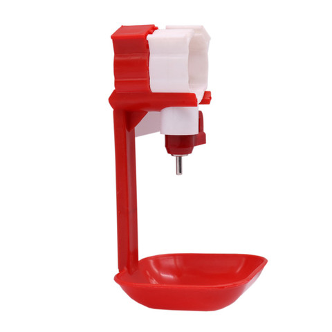 10 pcs Hot Sale Household Fedding Supply Nipple And Drip Cup Poultry Chicken Bird Water Drinker Cup ► Photo 1/6