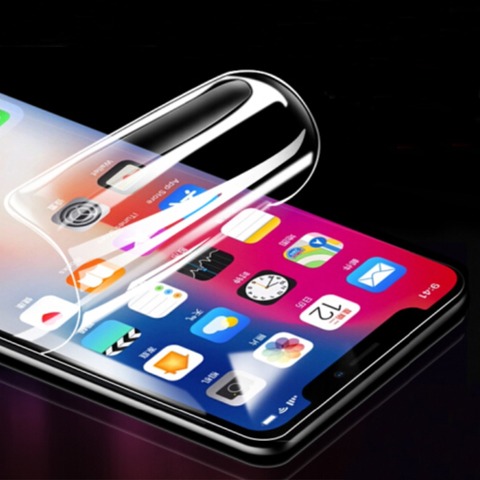 3D Protective Hydrogel Film For iPhone 11 pro max X XR XS Max 6 6S 7 8 Plus Screen  Protector Film Screen Guard Gel Full Cover - Price history & Review
