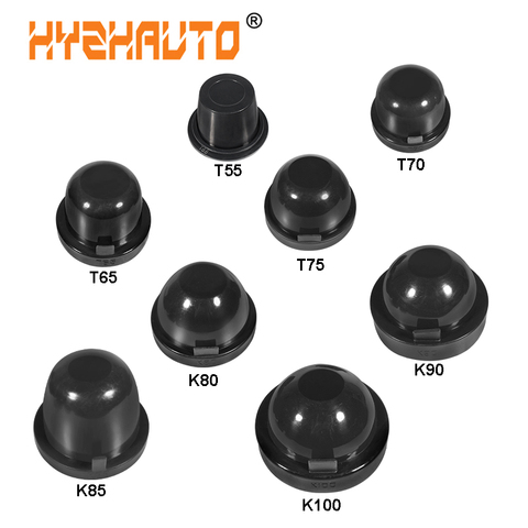 HYZHAUTO 2Pcs HID LED Car Headlight Dust Cover Rubber Head Fog Lamp Sealing Caps Waterproof Dustproof 55/65/70/75/80/85/90/100mm ► Photo 1/6