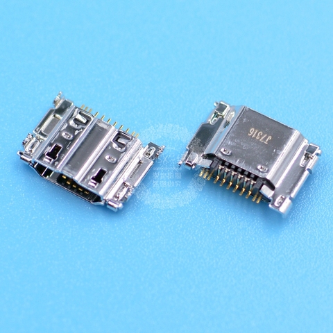2pcs original Mini micro USB Charging Port Power Jack For Samsung