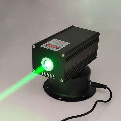 Oxlasers 532nm 200mW 12V High Power Head Moving Green Laser Module Wide Beam DJ STAGE LIGHT  Bird Repellent ► Photo 1/6