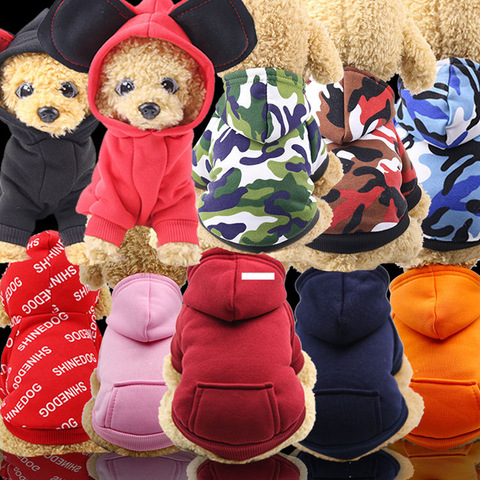 Pet Clothes for Dogs Coat Jackets Cotton Dog Clothes Puppy Pet Overalls for Dogs Costume Cat Clothing Pets Outfits Dog Hoodies ► Photo 1/6