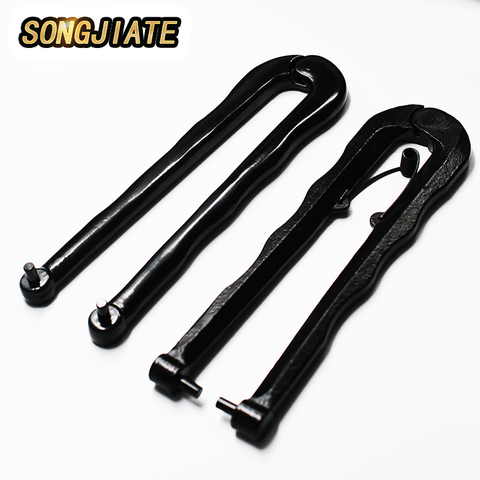SONGJIATE round nut wrench electric pick oil cover opening angle grinder spanner double pin adjustable ► Photo 1/6