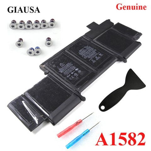 Wholesale A1582 battery for macbook pro 13'' A1502 battery 2015 retina 74.9wh Free Tools Base Screws ► Photo 1/3