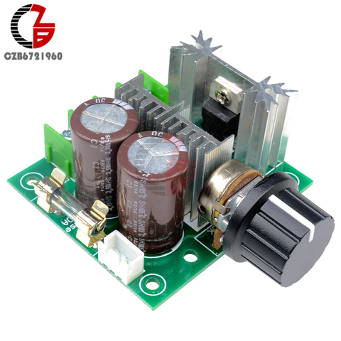 400W 10A PWM DC Motor Speed Controller 12-40V Adjustable DC Power Speed Regulator Governer Fan RC Speed Control Switch ► Photo 1/6