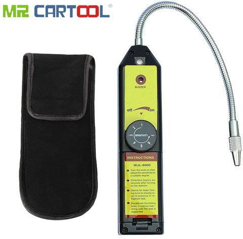 Mr Cartool Refrigerant Freon Leak Detector for HFC CFC Halogen R134a R410a R22a R600a R290 Air Condition HVAC ► Photo 1/6