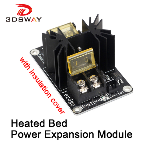 3DSWAY 3D Printer Parts General Add-on Heated Bed Power Expansion Module Hot bed Module High Power Module MOS Tube with Cable ► Photo 1/3