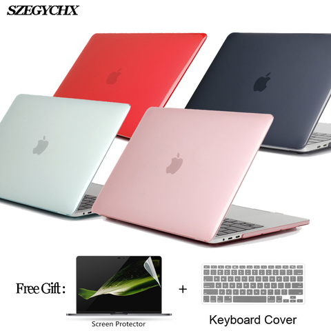 Crystal Cover for Apple Macbook Air 13 Case M1 Chip A2337 A2179 A1932 Touch Bar Pro 16 11 12 15 in New Pro 13 Case A2338 A2289 ► Photo 1/6