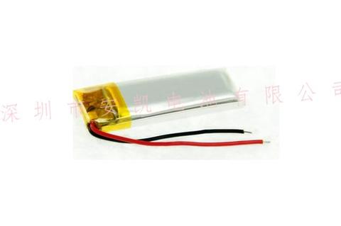 3.7 V  401230 041230P  110mAh  polymer lithium battery  with protection board , used for bluetooth MP3,MP4 ► Photo 1/1