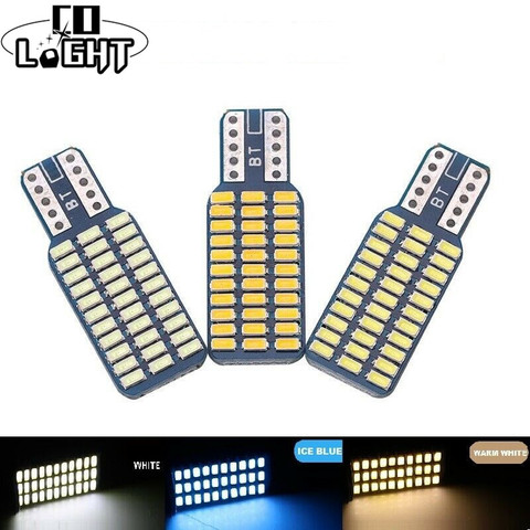 CO LIGHT T10 192 194 168 W5W LED Bulbs 33 SMD 3014 Car Tail Lights Dome Lamp White DC 12V Canbus Error Free Auto Accessories ► Photo 1/6