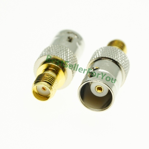 BNC Female to SMA Female Jack Antenna Adapter Copper Connector Converter ► Photo 1/1