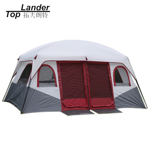 Large Family Camping Tents Waterproof Cabin Outdoor Tent for 8 10 12 Person Event Marquee Tents ► Photo 1/6