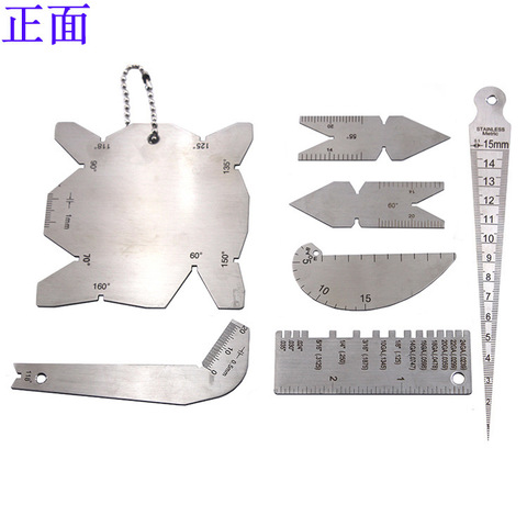 stainless steel protractor Angle template Lathe tool gauge Drill head S/S angle gauge measurement hand tool ► Photo 1/5