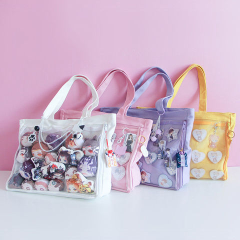 Japanese Sweet Lolita Small Fresh Harajuku Canvas Handbag Shoulder Bag JK Itabag Cosplay ► Photo 1/6