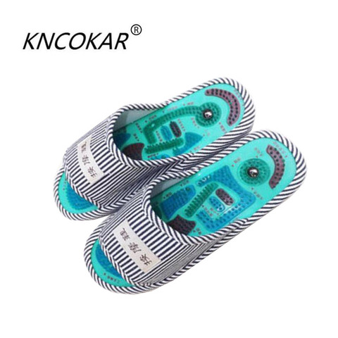 2017 New fashion hot sales  Acupoint  slippers foot shoes household USES indoor cool slippers male Summer foot massage shoes ► Photo 1/6