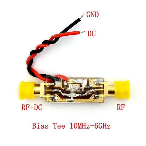 10MHz-6000MHz 6GHz Wideband Amplifier Broadband RF Feeder RF Isolator Bias Tee ► Photo 1/6