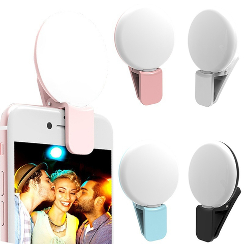 Chargeable Flashes Light Phone Fill-in Light Appearance Beautification Selfie Lights Flashes & Accessories Photographic Lamp ► Photo 1/4