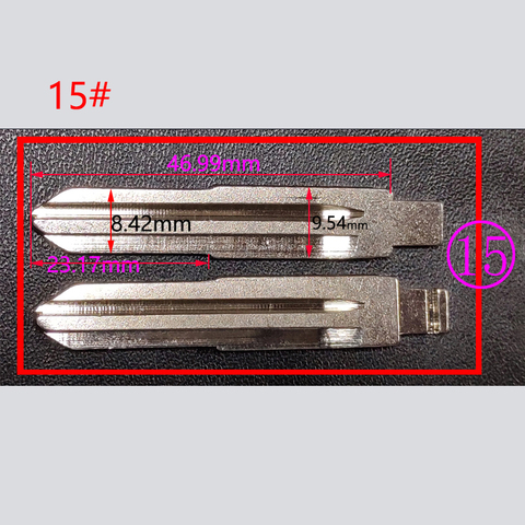 Replacement Car key Shell blade fits for Lada key blade UNCUT for the outlets 1PC Accessories ► Photo 1/1