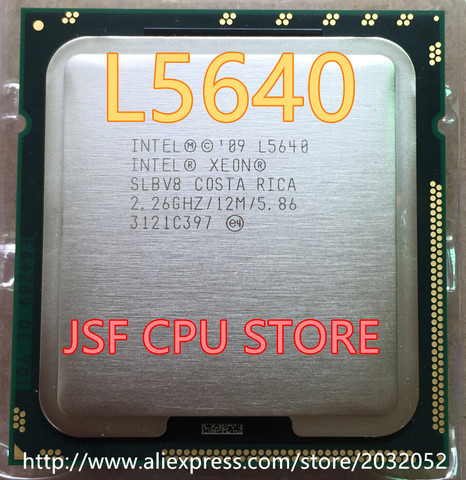 Intel Xeon L5640  l5640 12MB 2.26GHz 60W LGA1366 Desktop CPU Processor  can work you can order ► Photo 1/1