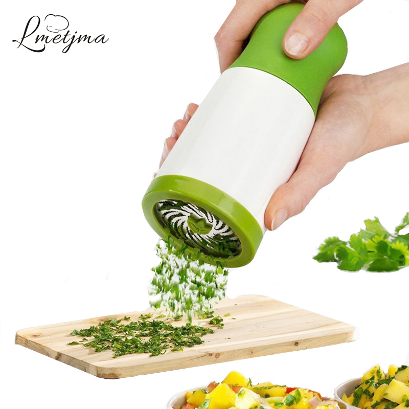 Herb Grinder Spice Vegetable Mill Shredder Chopper Cutter Parsley