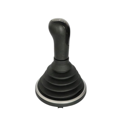 For Ford FIESTA FUSION 2002 - 2008 MT 5 6 speed Black Car Shift Gear Knob Handle With Dust Cover Car Styling ► Photo 1/6