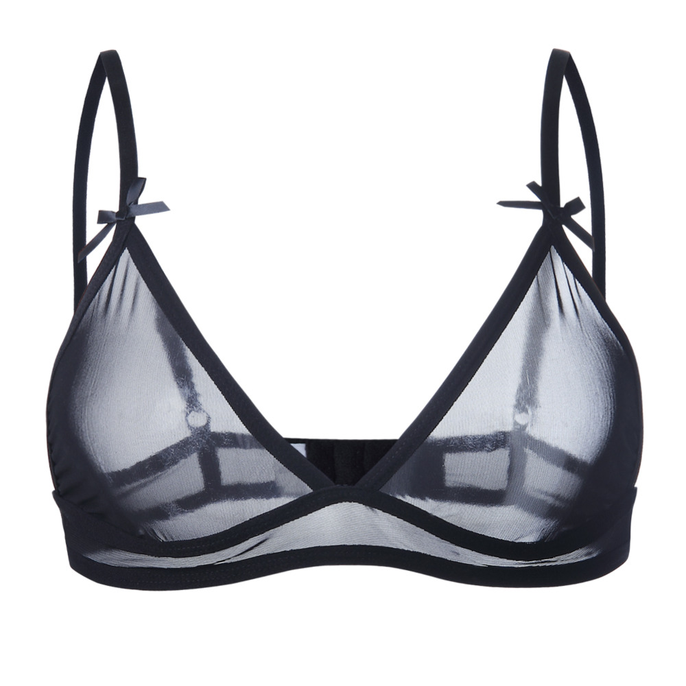 Sexy Mesh Bra Transparent Bralette Soft Cups Triangle Brassiere See through Underwear See through Lingerie - Price & | AliExpress Seller - Zramiwo Store | Alitools.io