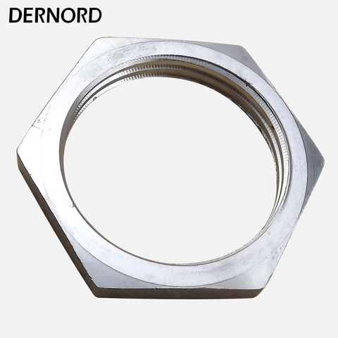 DERNORD Locknut Stainless Steel 304 1 INCH NPT/BSP Locknut for Heating Element ► Photo 1/3