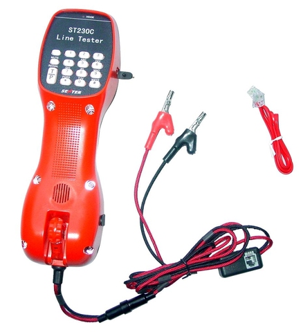 ST230C Telephone Line Fault Tester Lineman Tester Butt Set ► Photo 1/1