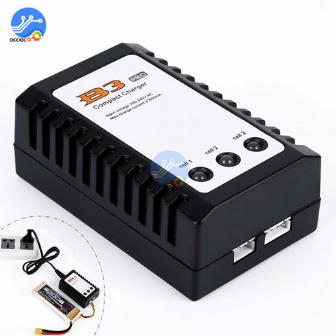 EU/US Plug Balanced battery charger for iMaxRC iMax B3 Pro Compact 2S 3S Lipo Power Supply Charger for RC Helicopter ► Photo 1/6