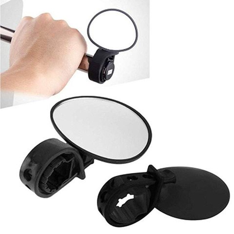 Bicycle Mirror Bicycle Accessories Handlebar Rearview Mirror 360 degree Rotate Wide-angle For MTB Road Bike Cycling Accessories ► Photo 1/6