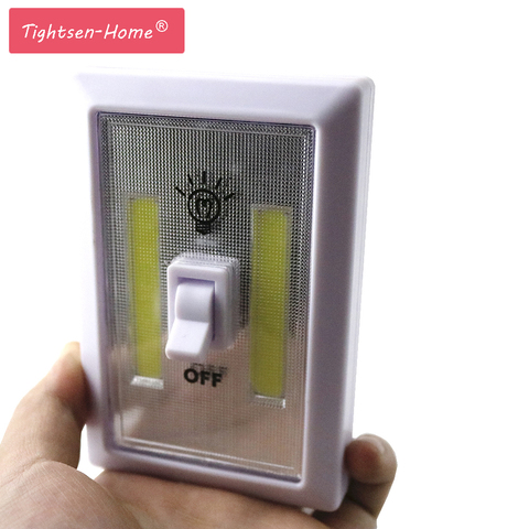 Magnetic LED COB Switch Light Wall Night Lights Cordless Lamp Battery Operated Cabinet Garage Closet Camping Emergency Indoor ► Photo 1/6