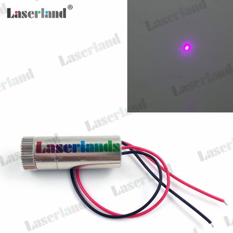 1235 Focusable 5mw-10mW 405nm Violet/Blue Laser Dot Diode Module LD 3VDC-5VDC ► Photo 1/6