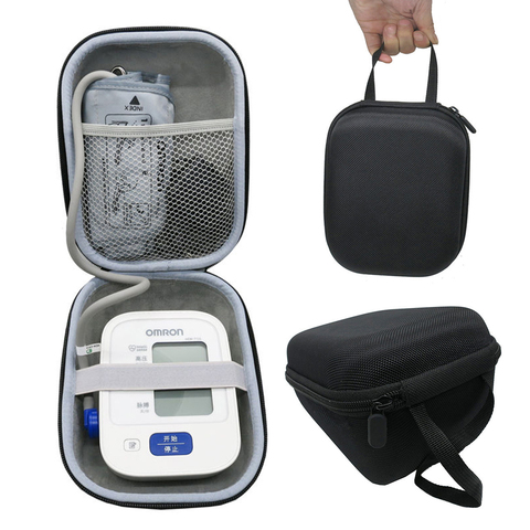 2022 New Hard Portable Cover Bag Case for Omron 10 Series Wireless Upper Arm Blood Pressure Monitor (BP786 / BP785N / BP791IT) ► Photo 1/6