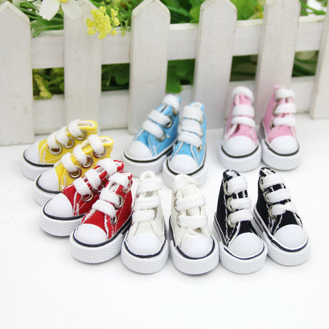 3.5cm*2cm*3cm Doll Shoes for Blythe Licca Jb Doll Mini Shoes for Russian Doll 1/6 BJD Sneakers Shoes Boots ► Photo 1/4