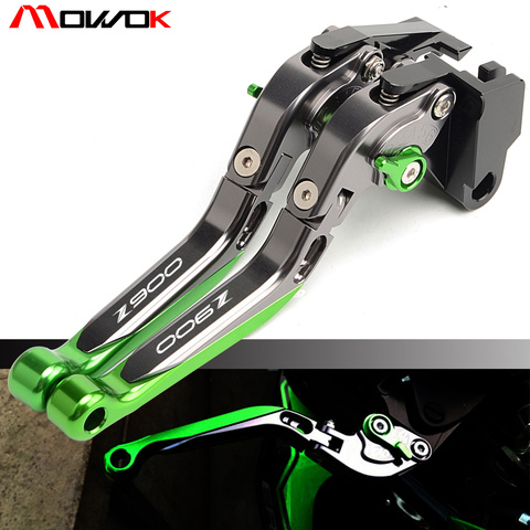 10 colors Motorcycle Brake Clutch Levers For Kawasaki z900 2017 2022 Z 900 Adjustable Folding Extendable ► Photo 1/5