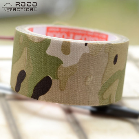 ROCOTACTICAL CP Multicam Camouflage Duct Tape for Airsoft Hunting Fishing Camo Rifle Wrap 10m Dustproof Camouflage Cloth Tape ► Photo 1/1