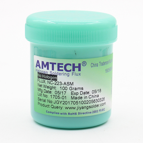 AMTECH NC-223-ASM 100g BGA PCB Flux Paste No-Clean Solder SMD Soldering Paste Flux Grease ► Photo 1/2