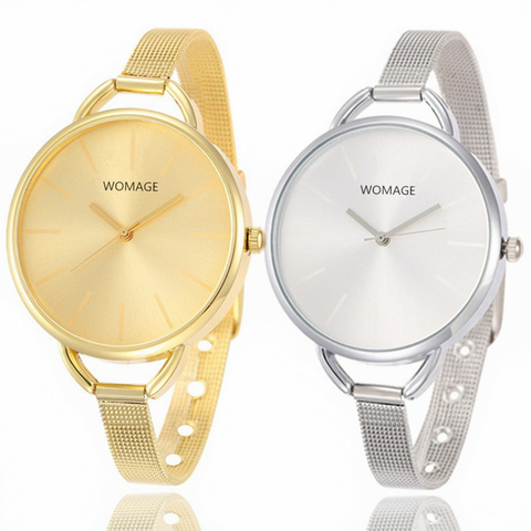 Luxury Gold Watches Women Stainless Steel Wrist Watch Ladies Women's Clock Hodinky Ceasuri Montre Femme Saat Relogio Feminino ► Photo 1/6