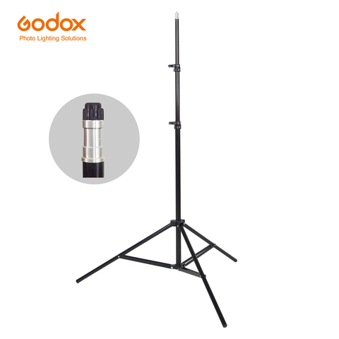 Godox Ajustable 302 2m Light Stand with 1/4 Screw Head Tripod for Studio Photo Vedio Flash Lighting 200cm ► Photo 1/6