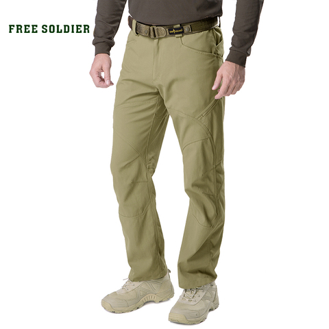 FREE SOLDIER outdoor sports camping tactical military pants scratch- resistants pants with multiple pockets for men ► Photo 1/6
