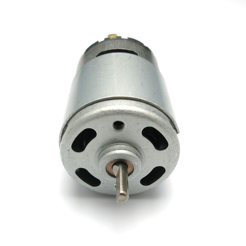 755 D Shaft 12V 0.18A 4500RPM 2 Pin Connector Cylindrical DC Motor High Torque ► Photo 1/3