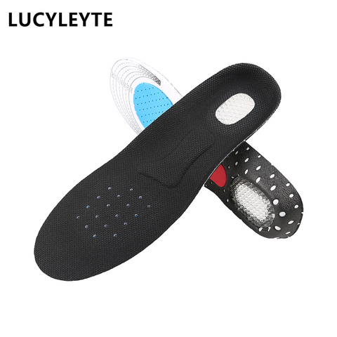 2022 Hot Sale Size 36-45 Unisex Orthotic Arch Support Sport Shoe Pad Sport Running Gel Insoles Insert Cushion for Men Women ► Photo 1/6