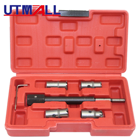5PCS Diesel Injector Seat Cutter Tool Set Cleaner Carbon Cutting Tool Kit ► Photo 1/1
