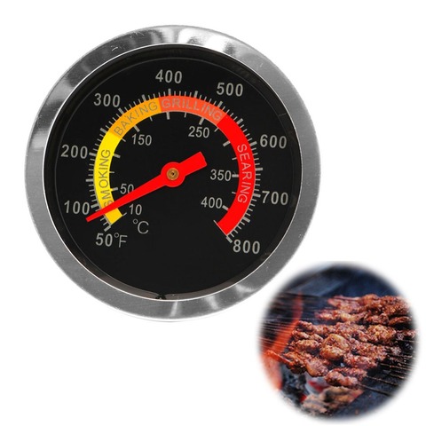 New Stainless Steel BBQ Smoker Grill Thermometer Temperature Gauge 10-400Degrees Celsius ► Photo 1/6
