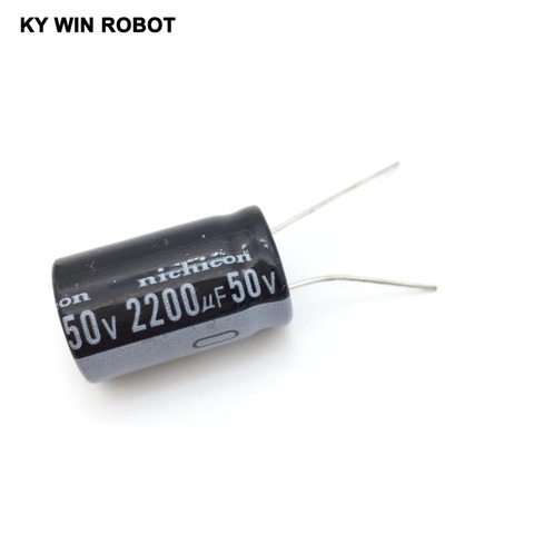 5pcs/lot 50V 2200UF 16 * 25mm Aluminum electrolytic capacitor ► Photo 1/5