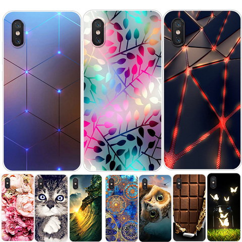 For Xiaomi mi 8 Pro Case Phone Cover Soft Silicone Printing Back Case Coque For Xiaomi Mi 8 Lite mi8 SE Mi8 Pro Mi8Lite Cover ► Photo 1/6