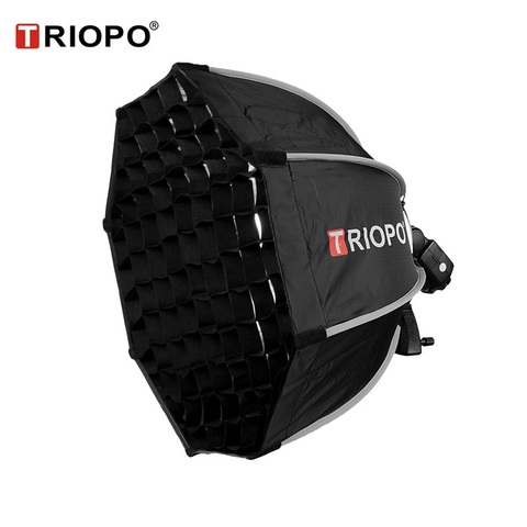 TRIOPO 65cm Octagon Umbrella Softbox with Honeycomb Grid For Godox V860II TT600 TT685 YN560 III IV TR-988 Flash Soft Box ► Photo 1/6